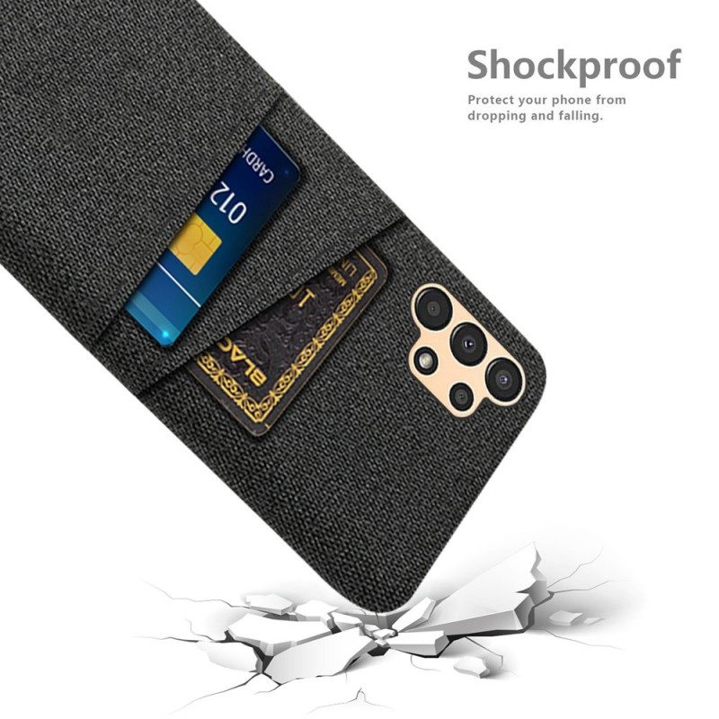 Cover Samsung Galaxy A13 Panno Porta Carte