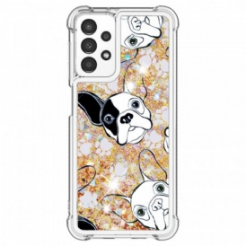Cover Samsung Galaxy A13 Signor Cane Paillettes