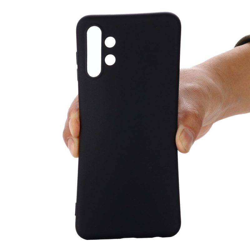 Cover Samsung Galaxy A13 Silicone Liquido Con Cordino