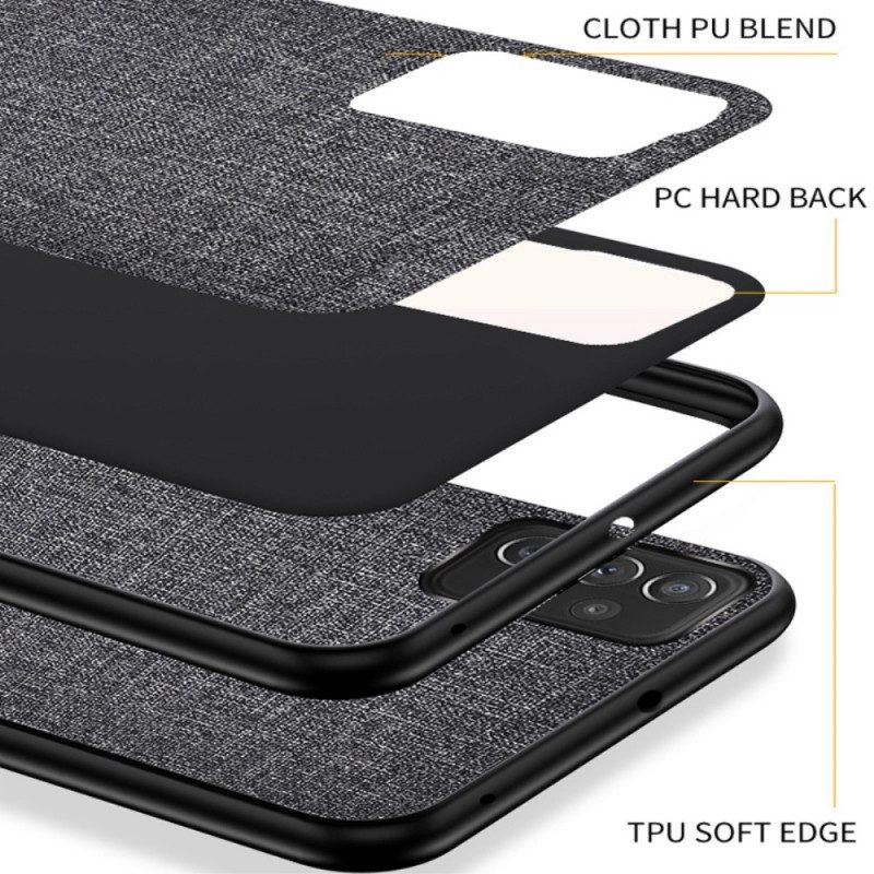 Cover Samsung Galaxy A13 Struttura Del Tessuto