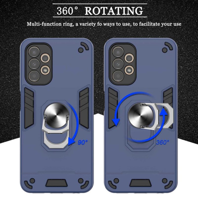 Cover Samsung Galaxy A13 Supporto Per Anello Staccabile