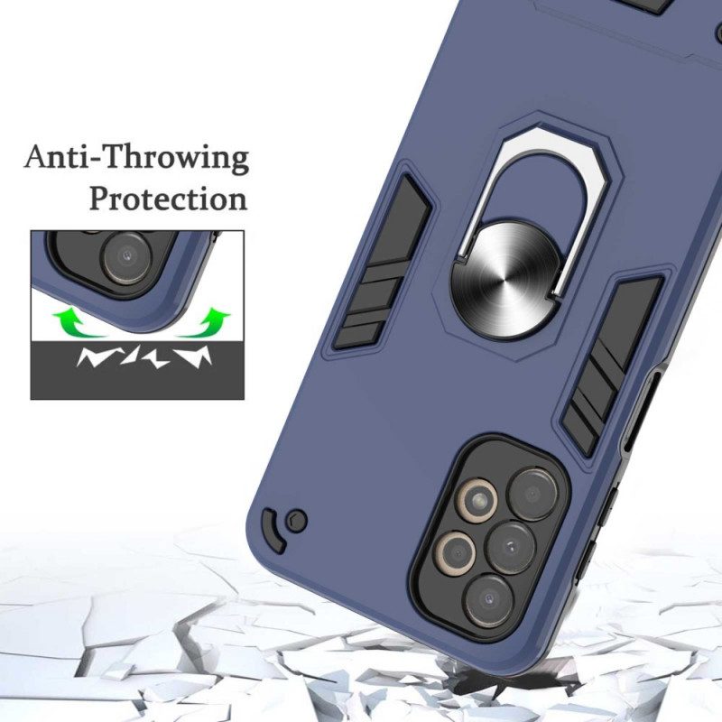 Cover Samsung Galaxy A13 Supporto Per Anello Staccabile