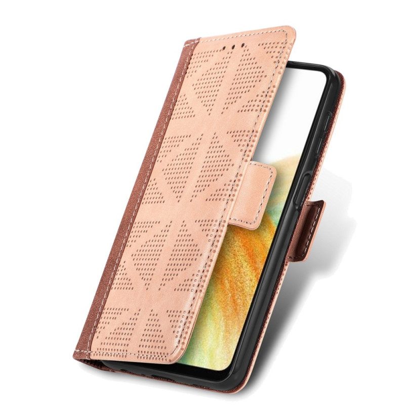 Custodia in pelle Samsung Galaxy A13 Elegante