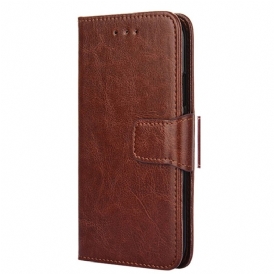 Custodia in pelle Samsung Galaxy A13 Stile Vintage In Pelle