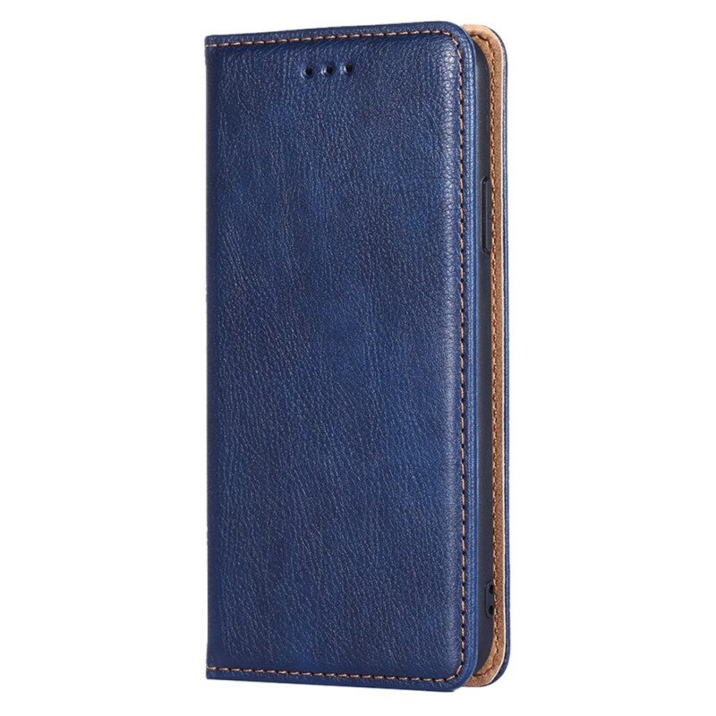 Folio Cover Samsung Galaxy A13 Custodia in pelle Stile Retrò