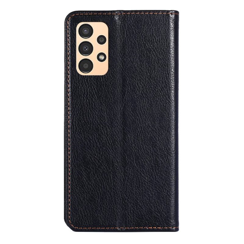 Folio Cover Samsung Galaxy A13 Custodia in pelle Stile Retrò