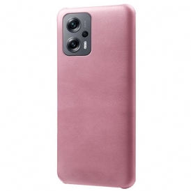 Cover Poco X4 GT Effetto Pelle