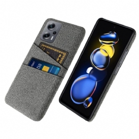 Cover Poco X4 GT Panno Porta Carte