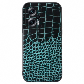 Cover Poco X4 GT Vera Pelle Di Coccodrillo