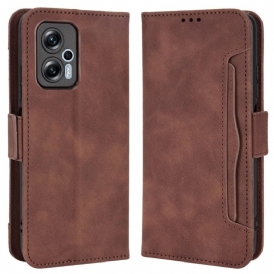 Custodia in pelle Poco X4 GT Classe Premier Multi-carta