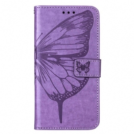 Custodia in pelle Poco X4 GT Farfalla In Stile Strappy