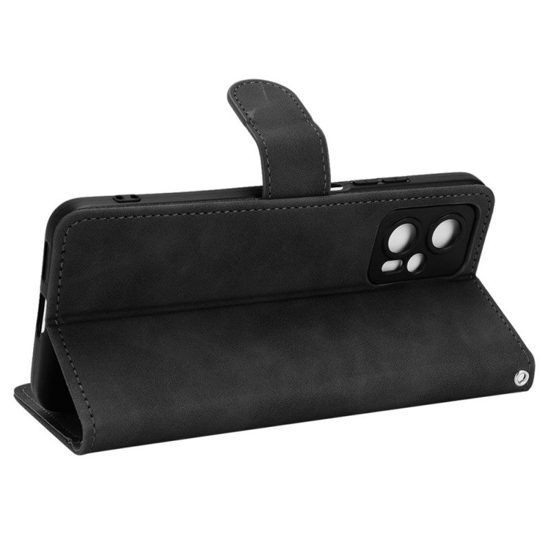 Folio Cover Poco X4 GT Ecopelle Lava Con Cinturino