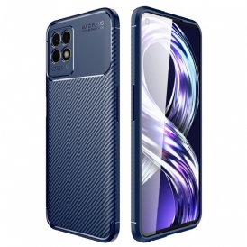 Cover Realme 8i Tubo In Fibra Di Carbonio