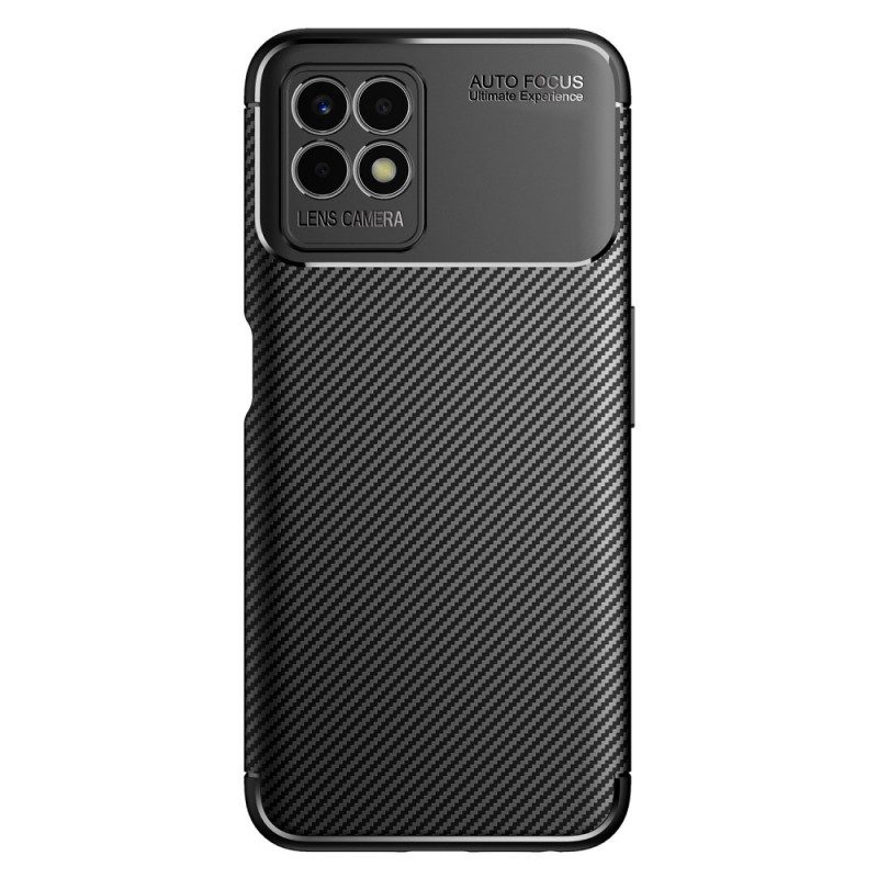 Cover Realme 8i Tubo In Fibra Di Carbonio