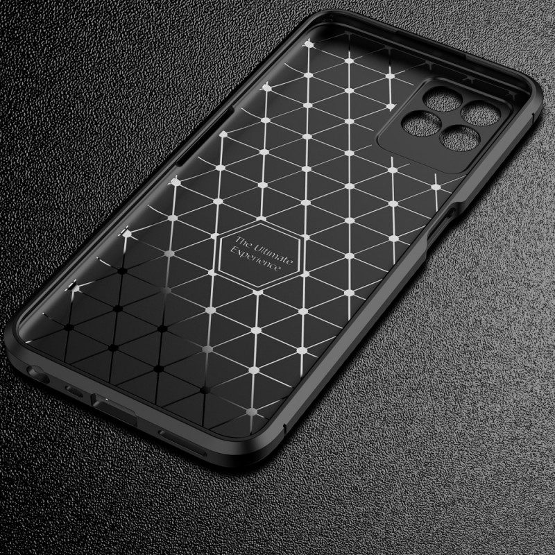 Cover Realme 8i Tubo In Fibra Di Carbonio