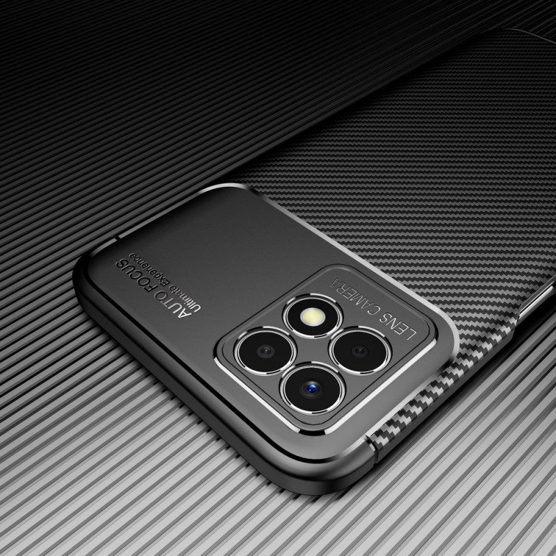Cover Realme 8i Tubo In Fibra Di Carbonio