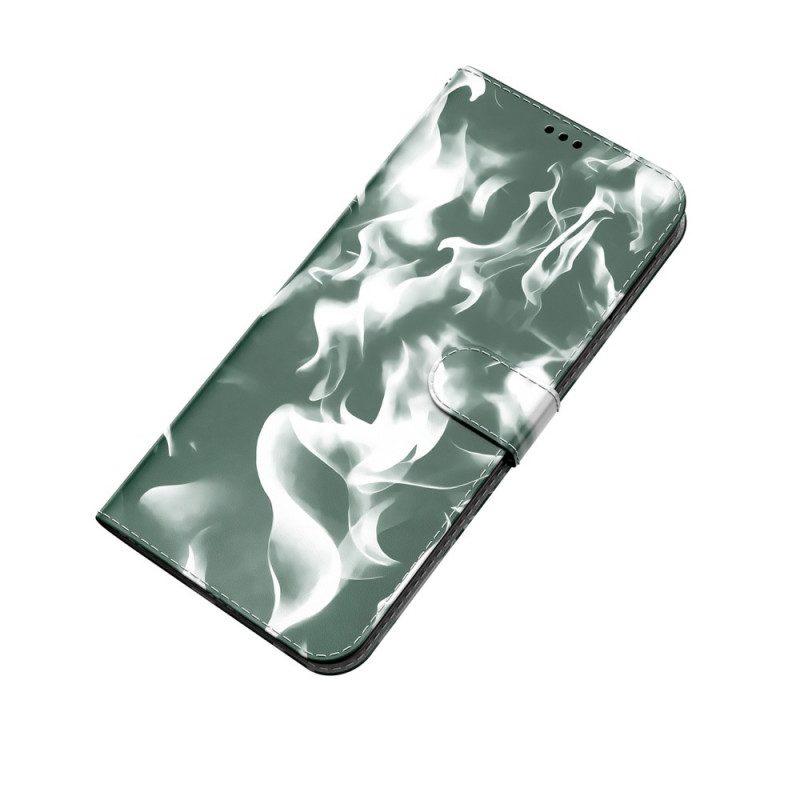 Custodia in pelle Realme 8i Modello Astratto