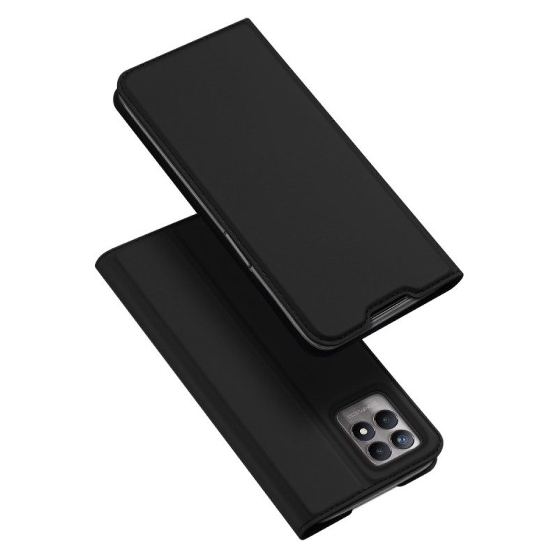 Folio Cover Realme 8i Custodia in pelle Pelle Pro Dux Ducis