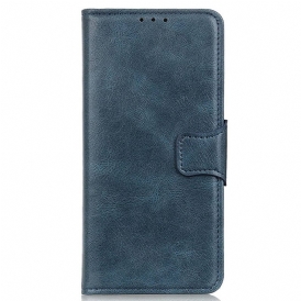 Custodia in pelle Motorola Edge 40 Pro Chiusura In Pelle Stile Reversibile