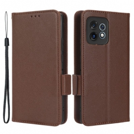 Custodia in pelle Motorola Edge 40 Pro Finezza Doppia Chiusura