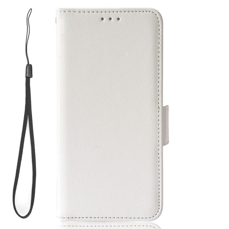 Custodia in pelle Motorola Edge 40 Pro Finezza Doppia Chiusura