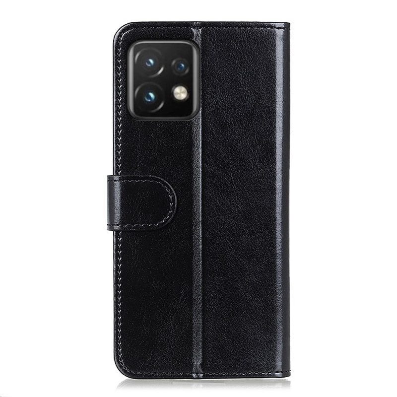 Custodia in pelle Motorola Edge 40 Pro Finta Pelle Verniciata