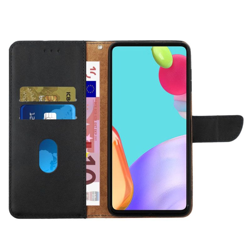 Custodia in pelle Motorola Edge 40 Pro Vera Pelle Nappa