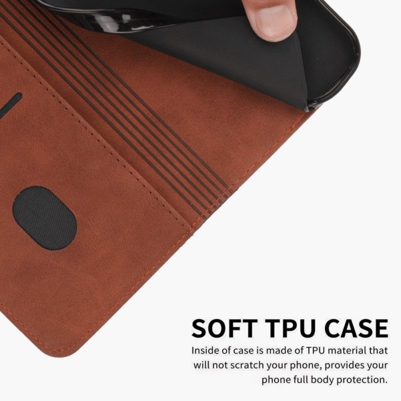 Folio Cover Motorola Edge 40 Pro Custodia in pelle Modello 3d