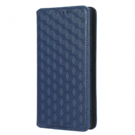 Folio Cover Motorola Edge 40 Pro Custodia in pelle Modello 3d