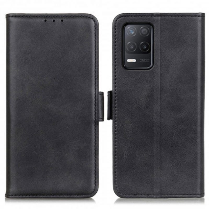 Custodia in pelle Realme 8 5G Folio Cover Doppio Lembo