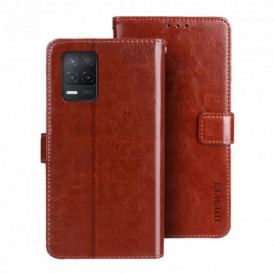 Custodia in pelle Realme 8 5G Similpelle Idewei
