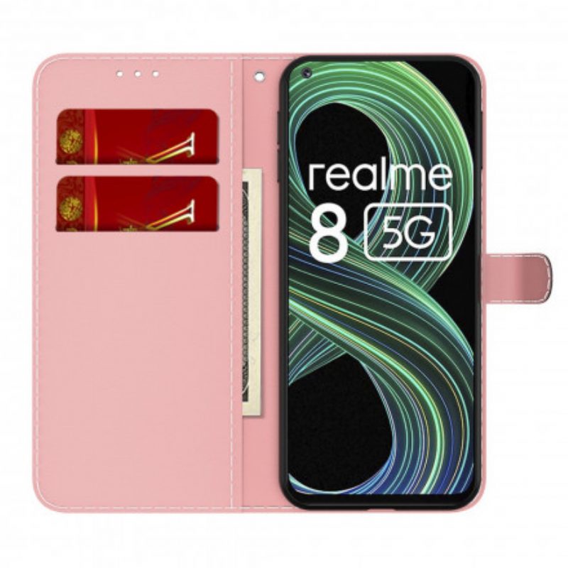 Folio Cover Realme 8 5G Acquerello