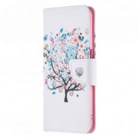 Folio Cover Realme 8 5G Albero Fiorito