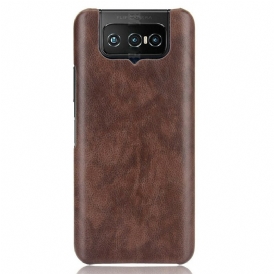 Cover Asus Zenfone 7 / 7 Pro Effetto Pelle Litchi