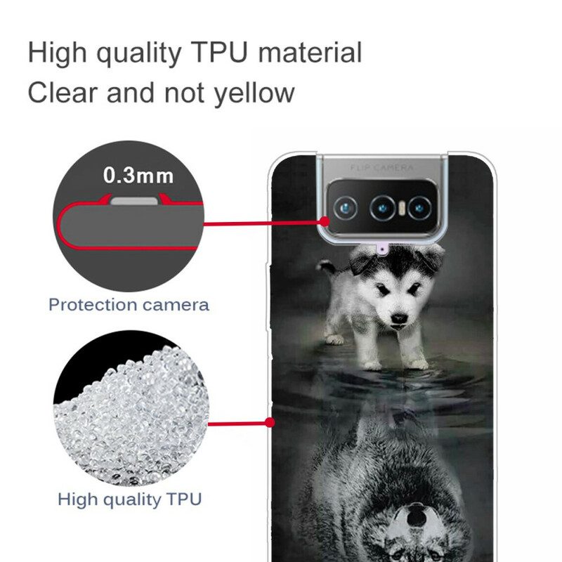Cover Asus Zenfone 7 / 7 Pro Sogno Da Cucciolo