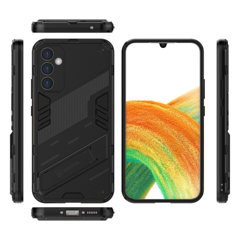 Cover Samsung Galaxy A34 5G Supporto Staccabile A Due Posizioni A Mani Libere