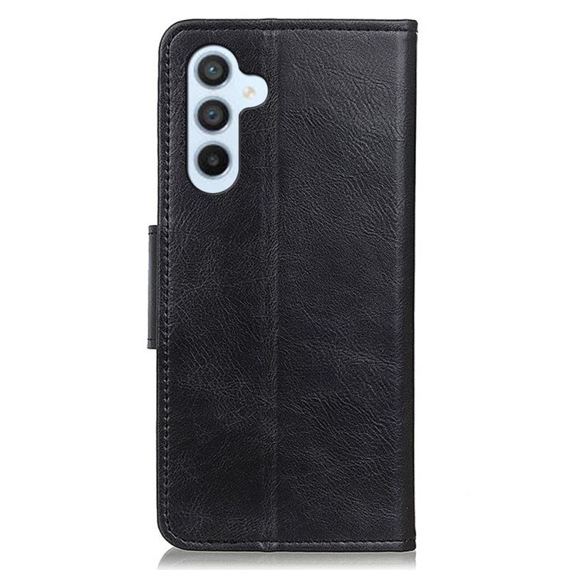 Custodia A Portafoglio Samsung Galaxy A34 5G Chiusura Reversibile