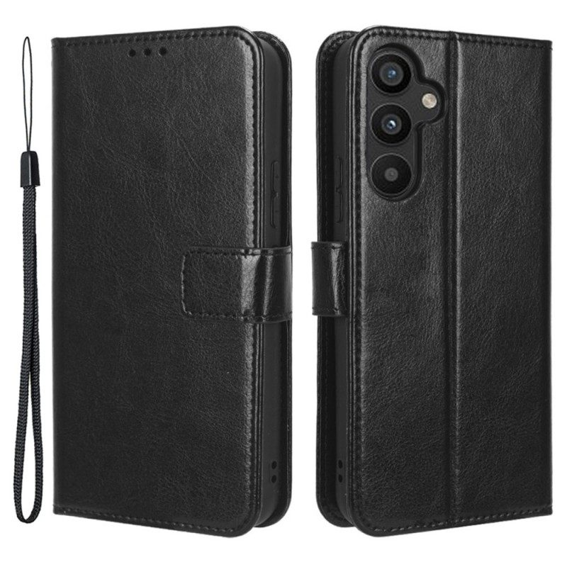 Custodia in pelle Samsung Galaxy A34 5G Ecopelle Appariscente