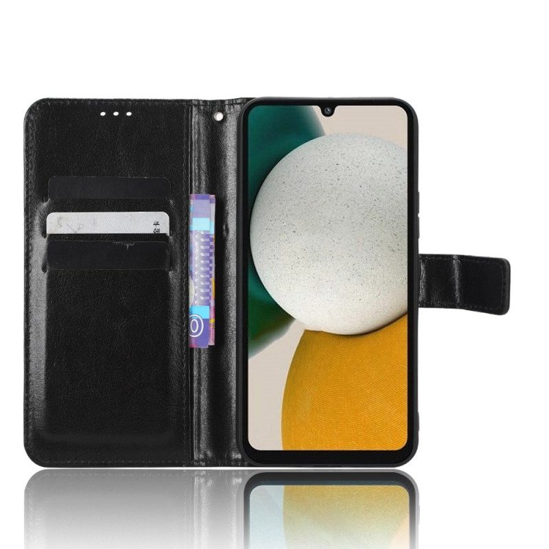 Custodia in pelle Samsung Galaxy A34 5G Ecopelle Appariscente