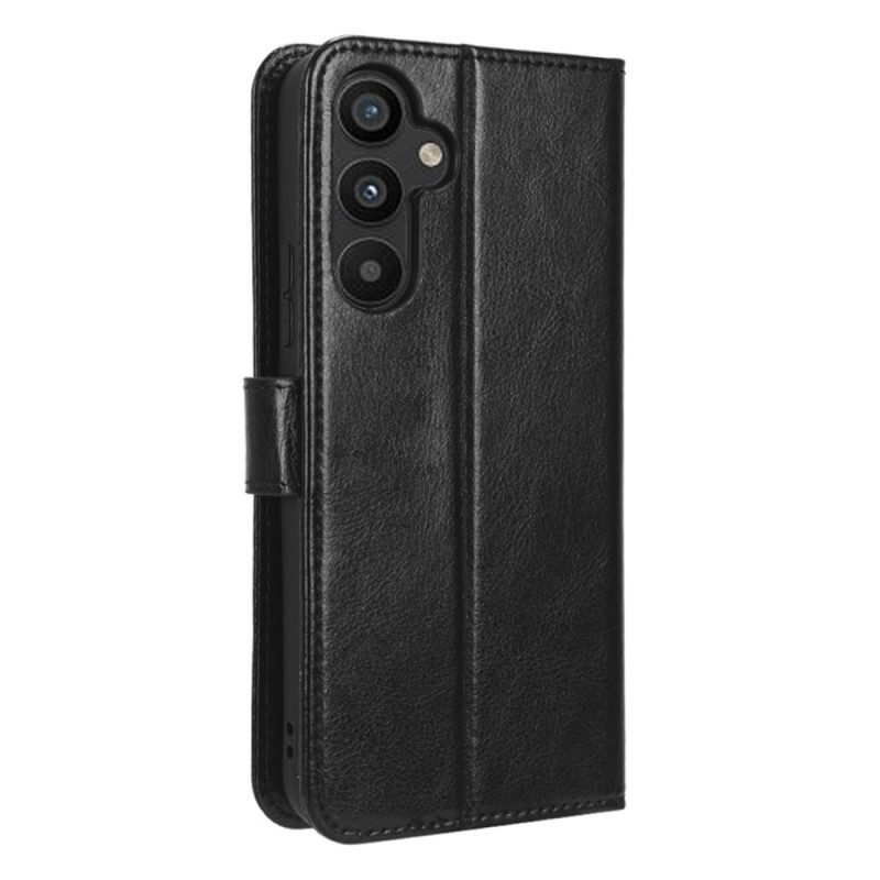 Custodia in pelle Samsung Galaxy A34 5G Ecopelle Appariscente