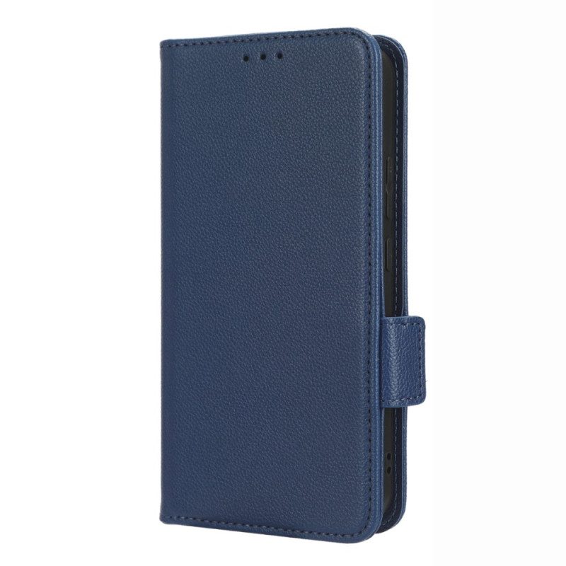 Custodia in pelle Samsung Galaxy A34 5G Finezza Doppia Chiusura