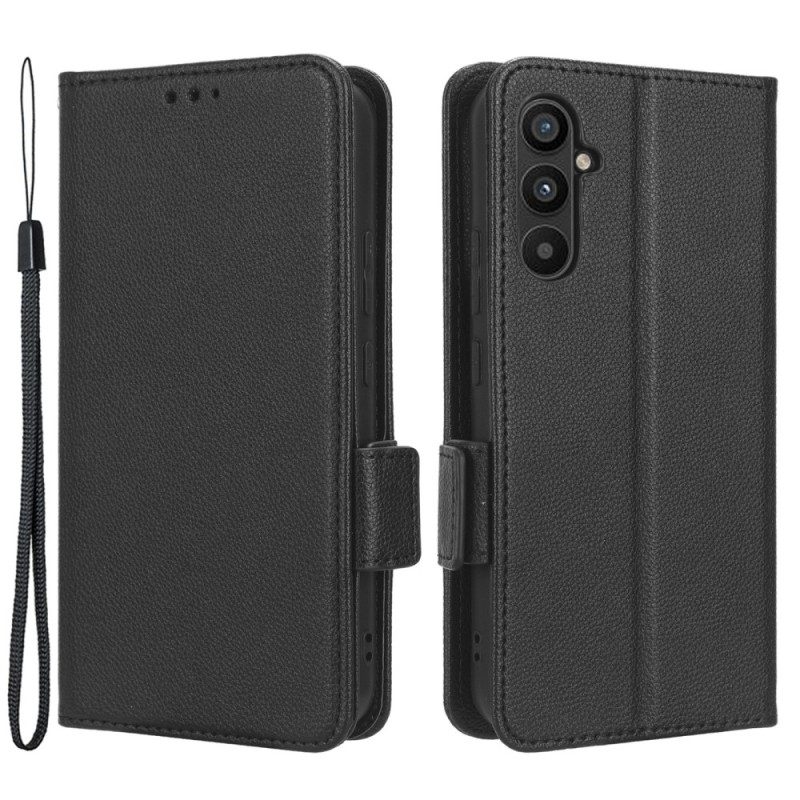 Custodia in pelle Samsung Galaxy A34 5G Finezza Doppia Chiusura