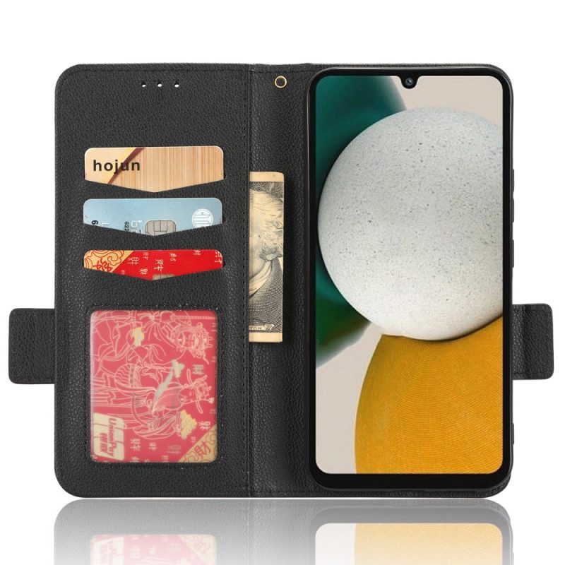 Custodia in pelle Samsung Galaxy A34 5G Finezza Doppia Chiusura