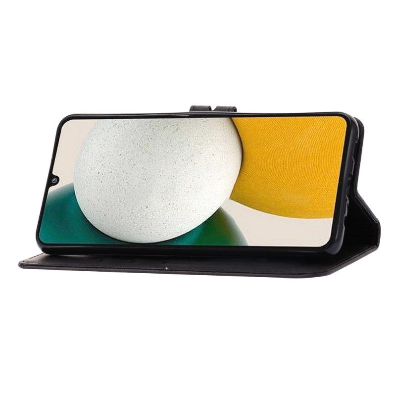 Custodia in pelle Samsung Galaxy A34 5G Gattino