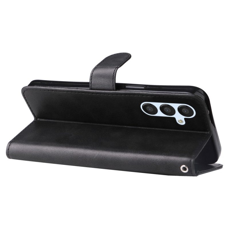 Custodia in pelle Samsung Galaxy A34 5G Portafoglio
