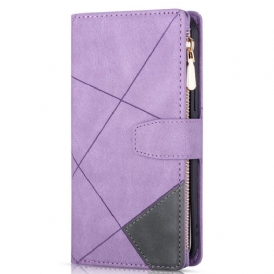 Custodia in pelle Samsung Galaxy A34 5G Portafoglio Portafoglio Multifunzione