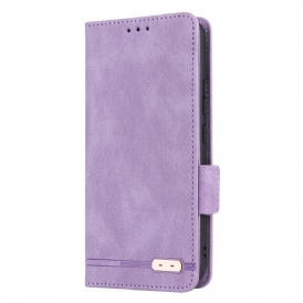 Folio Cover Samsung Galaxy A34 5G Custodia in pelle Disegno D'epoca