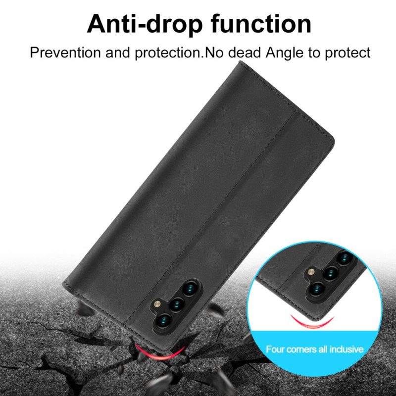 Folio Cover Samsung Galaxy A34 5G Custodia in pelle Lc.imeeke Effetto Pelle