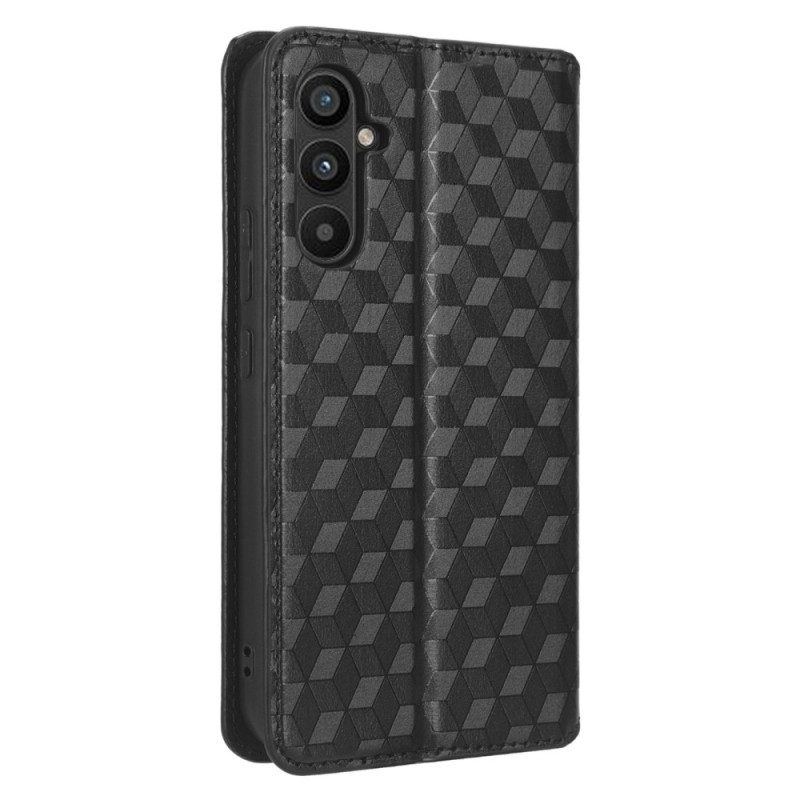 Folio Cover Samsung Galaxy A34 5G Custodia in pelle Modello 3d