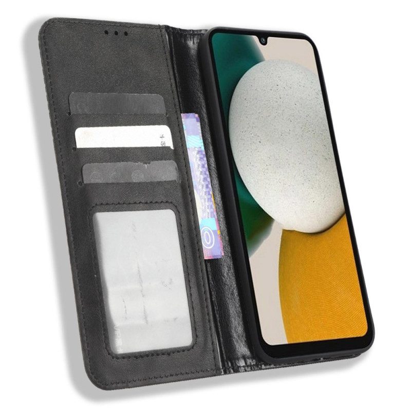 Folio Cover Samsung Galaxy A34 5G Custodia in pelle Stilizzato
